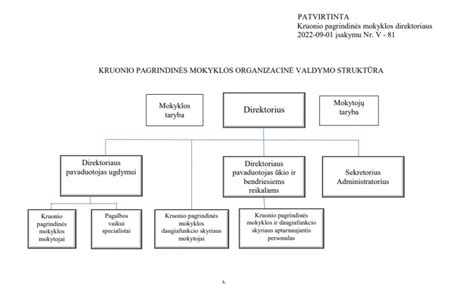 Rimi Baltic valdymo struktūros schema