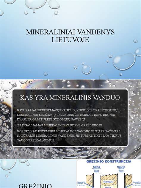 Mineraliniai pabarstai - esquema