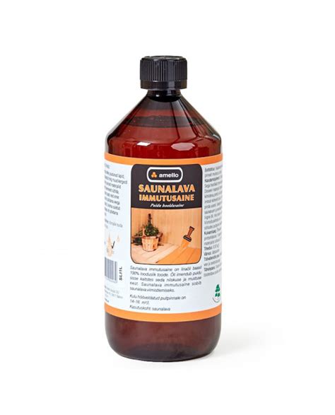 Sauna Oil - apsauginis medienos aliejus pirtims