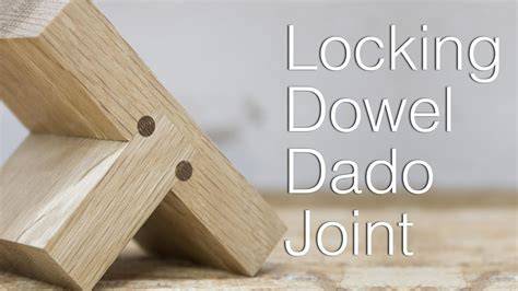 diagram: cam locks and dowel joints