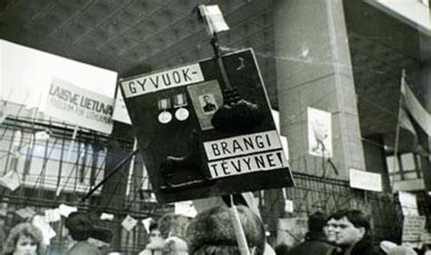 Parlamento gynėjo vaizdas 1991 metų sausio įvykių fone