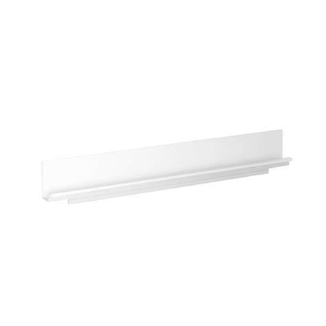 Balta 4 mm storio metalinės grindjuostos vizualinis pavyzdys