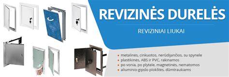 El-vent revizinės durelės - platūs pasirinkimai