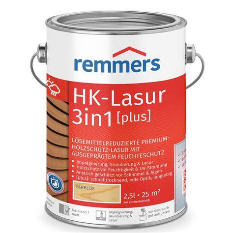Remmers HK Lasur 3in1 [Plus] Grey-Protect paletė