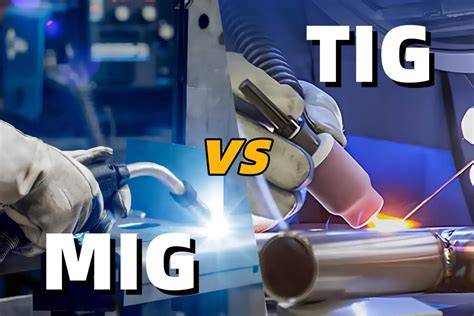 Grafikas: suvirinimo procesų palyginimas MIG vs TIG vs MMA