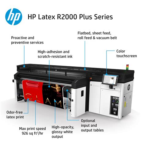 HP Latex R2000 spaudinio pavyzdys ant aliuminio kompozito