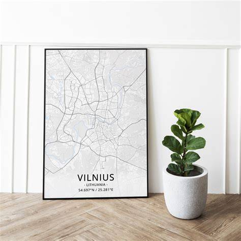 Žemėlapis: Vilnius ir Ventė - klipo filmavimo vietos