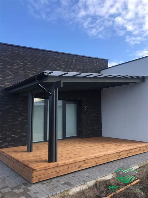 Stoginės karkaso schemos: klijuotos kolonos 140x140mm ir laikantis balkis 80x190mm