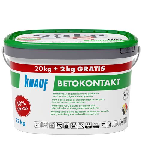 Knauf Betokontakt grunto kibiras ir 5 kg indas