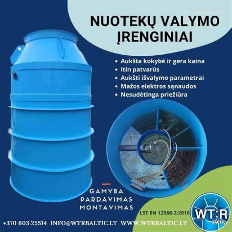 Infografika: nuotekų valymo įrenginių dangčių įvairovė