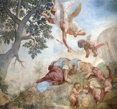 Michelangelo Palloni freska Pažaislio bažnyčios koplyčioje
