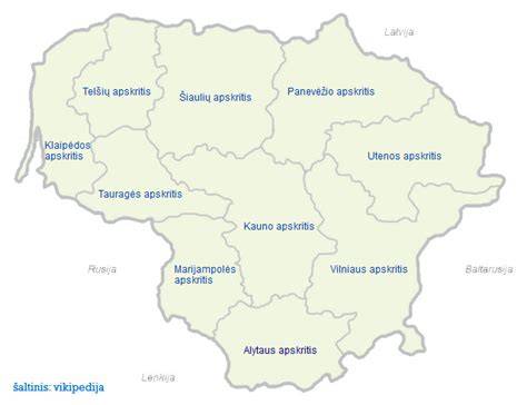 Kauno, Vilniaus, Klaipėdos ir kitų miestų kursų vietų žemėlapis su nuorodomis