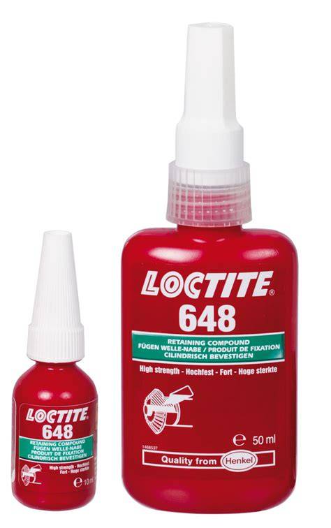 Infografika: LOCTITE 648 veikimo principas tarp cilindrinių dalių