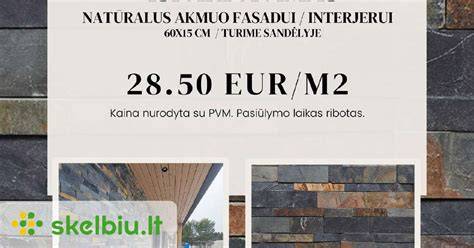 Dirbtinis akmuo židinio apdailai: paviršiai ir tekstūros