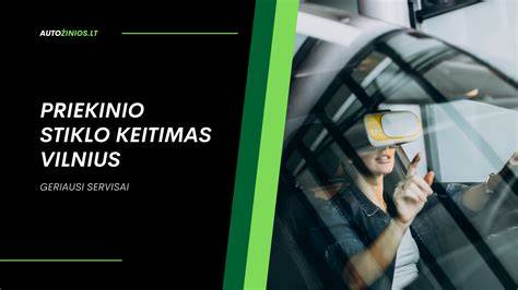 Priekinio stiklo keitimo proceso iliustracija (schematinė nuoroda)