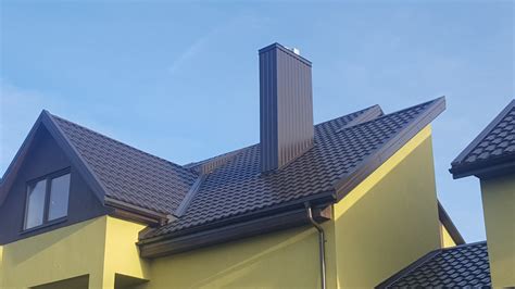 Stogo danga be asbesto: spalvų paletė