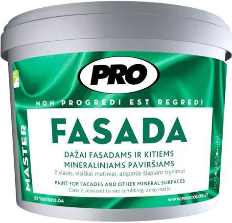 Infografika: Dažų tipų palyginimas mineraliniams fasadams