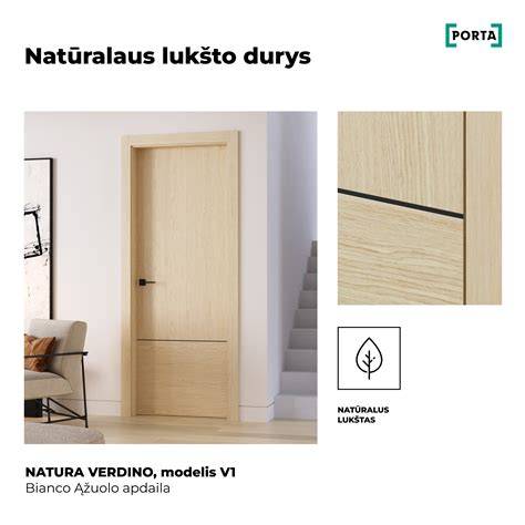 nuotrauka: durys su natūralaus lukšto faneravimu