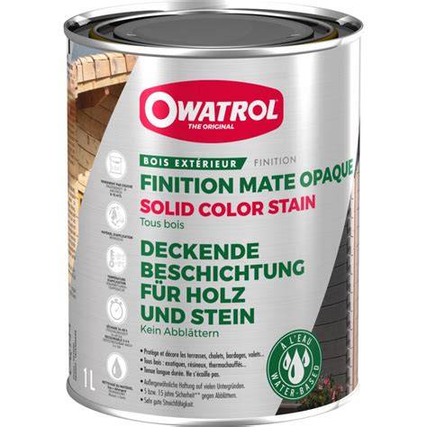 Owatrol Solid color stain - dviejų sluoksnių dangos galimybė