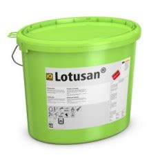 Lotusan Lotus-Effect fasadiniai dažai - nešvarumų atbaidančios dangos