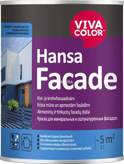 Hansa Facade silikoniniai dažai