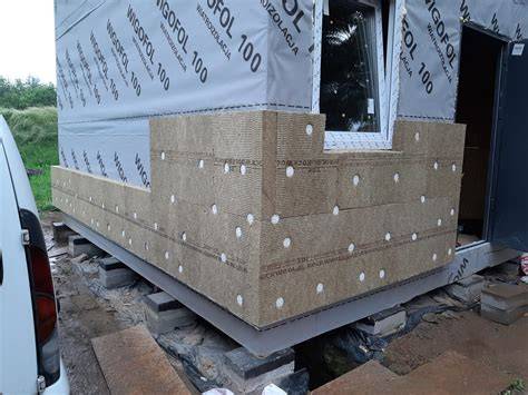 Rockwool FRONTROCK SUPER, PLUS ir kt. plokščių realizavimo pavyzdžiai