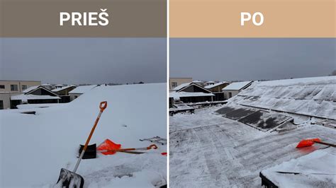 Plokščiojo stogo priežiūros pavyzdys: valymas ir patikra