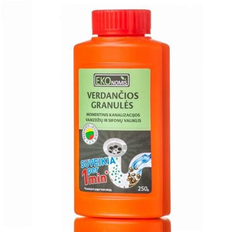 Vamzdžių valymo granulės: veržlaus veikimo grafikas, procentinis efektyvumas