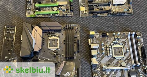 Motininės plokštės įsigijimo gidą iliustruojanti infografika: lizdas, chipset, plėtros galimybės, formos faktoriai