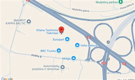 UAB Kalga filialų žemėlapis