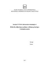 Infografika: klijavimo mašinos principas ir ciklai