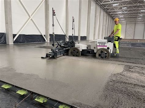 Infografika: Grindų betonavimo technologijos ir darbų eiga