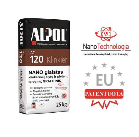Balto Nano-mišinio klinkerio plytelių siūlių užpildo vizualizacija