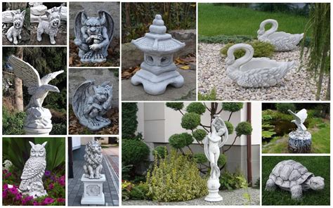 Betono vazos ir vazonai sodo dekoravimui