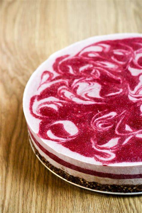 Raw šokolado pyrago sluoksnių pavyzdys
