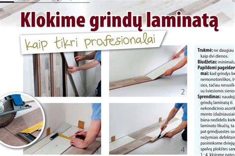 laminato grindų remonto schema