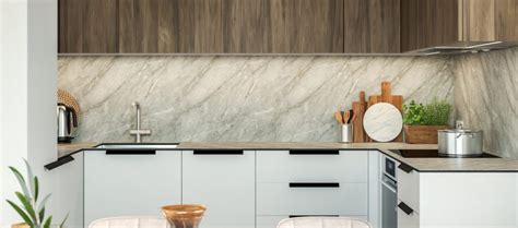 Compact HPL laminatas Moon vizualizacija: plonas, modernus stalviršis su plautuve montuojama iš apačios