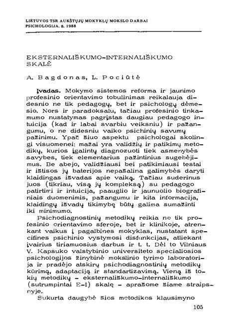MMPI skalės ir validumo skalės schema