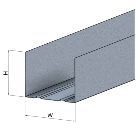 Profiliai CD-60, UW-50, UW-75, UW-100 schematinė iliustracija