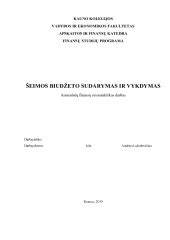 Dekoravimo proceso pavyzdys: planavimas ir vykdymas