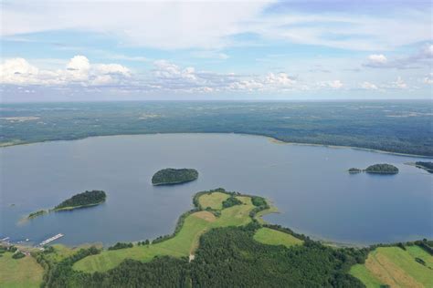 Platelių ežero panoramos, salos ir krantai
