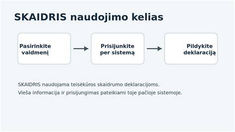 Skiedinio naudojimo schema