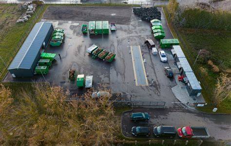 Žemėlapis: Lietuvos stambiagabaričių atliekų aikštelės