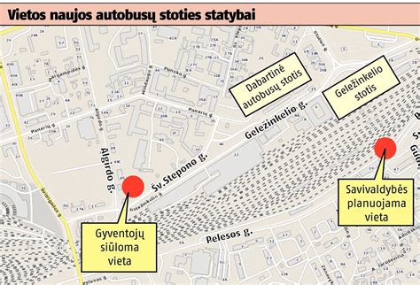 Mapa: Vilniaus siūlomos nuomos vietos