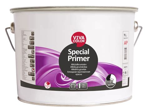 Buteliukas ar kibiras alkidinio grunto Vivacolor Special Primer