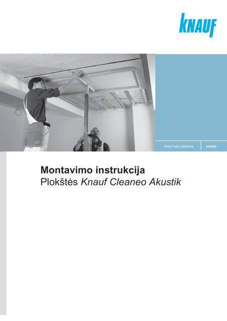 Cleaneo plokštės glaistymo schema