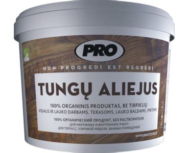 Tungų aliejus - medienos apsauga