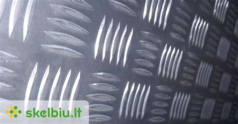 Rifliuotos aliuminio lakštų gamyba