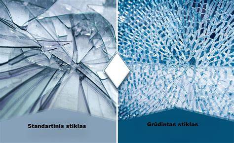 Infografika: skysto stiklo rūšys ir jų taikymo sritis