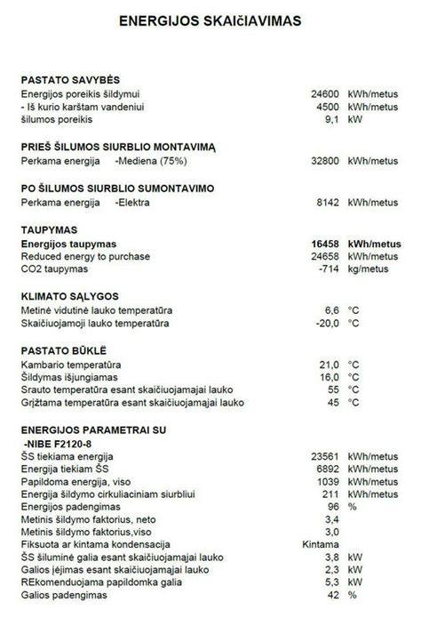 Ekonominis skaičiavimas renovacijai ir energijų šaltiniai
